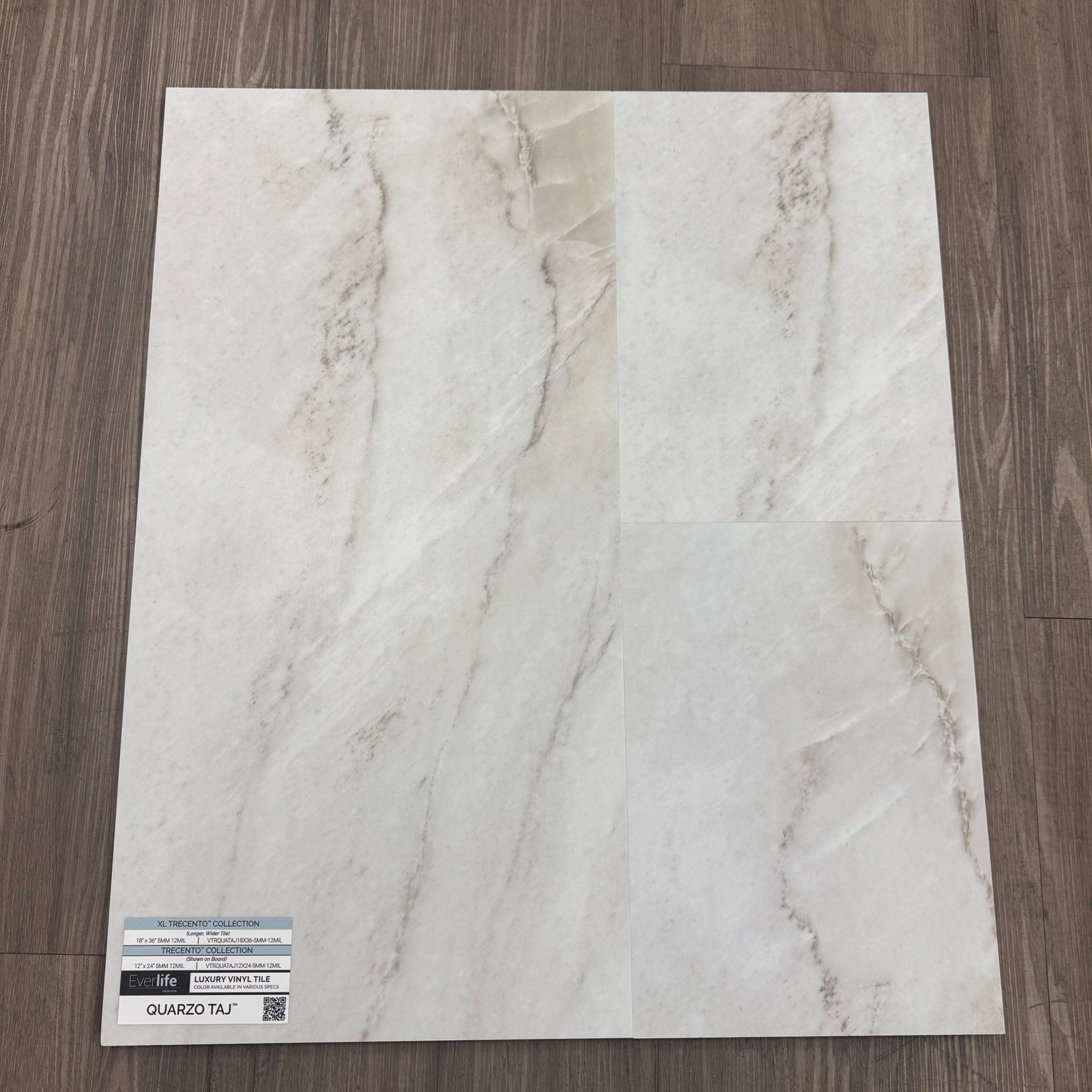 TAWINGS ホワイトカラーLP MSI Trecento Quarzo Taj LVT | Floorstock MKE