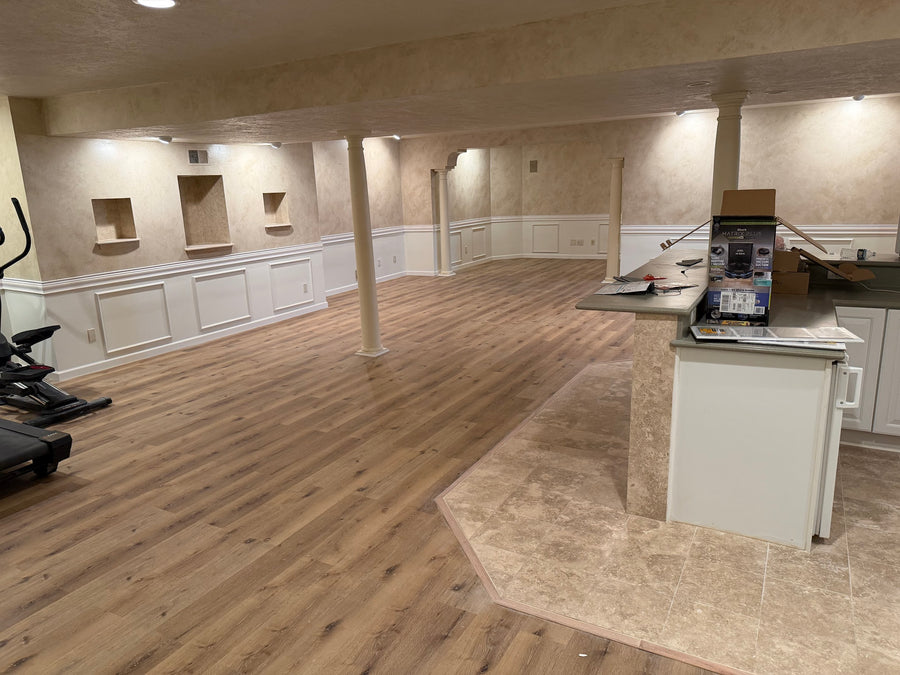 Full-basement LVP transformation