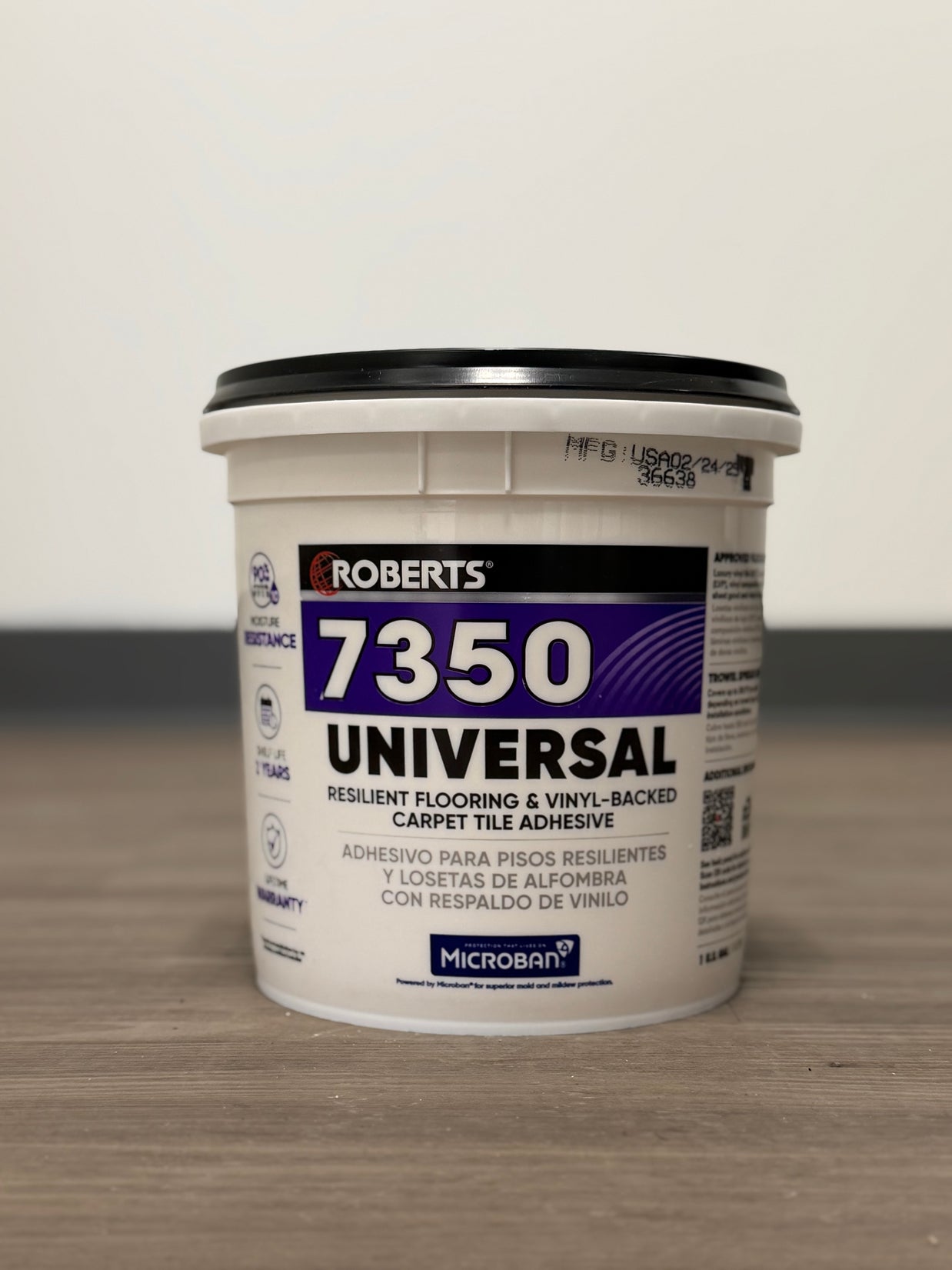 Robert's Carpet & Vinyl Flooring Adhesive - 1 Gallon