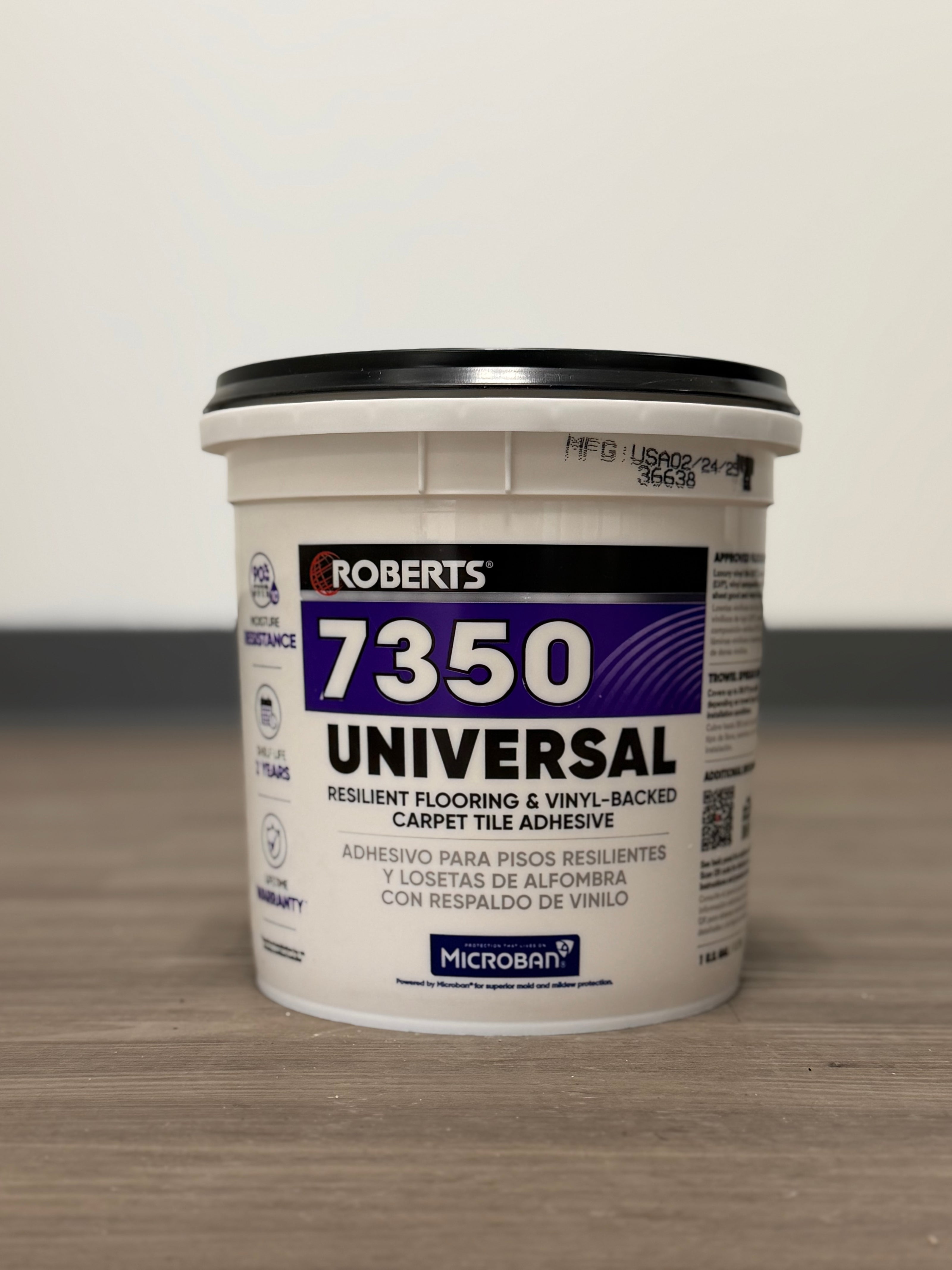 Robert's Carpet & Vinyl Flooring Adhesive - 1 Gallon