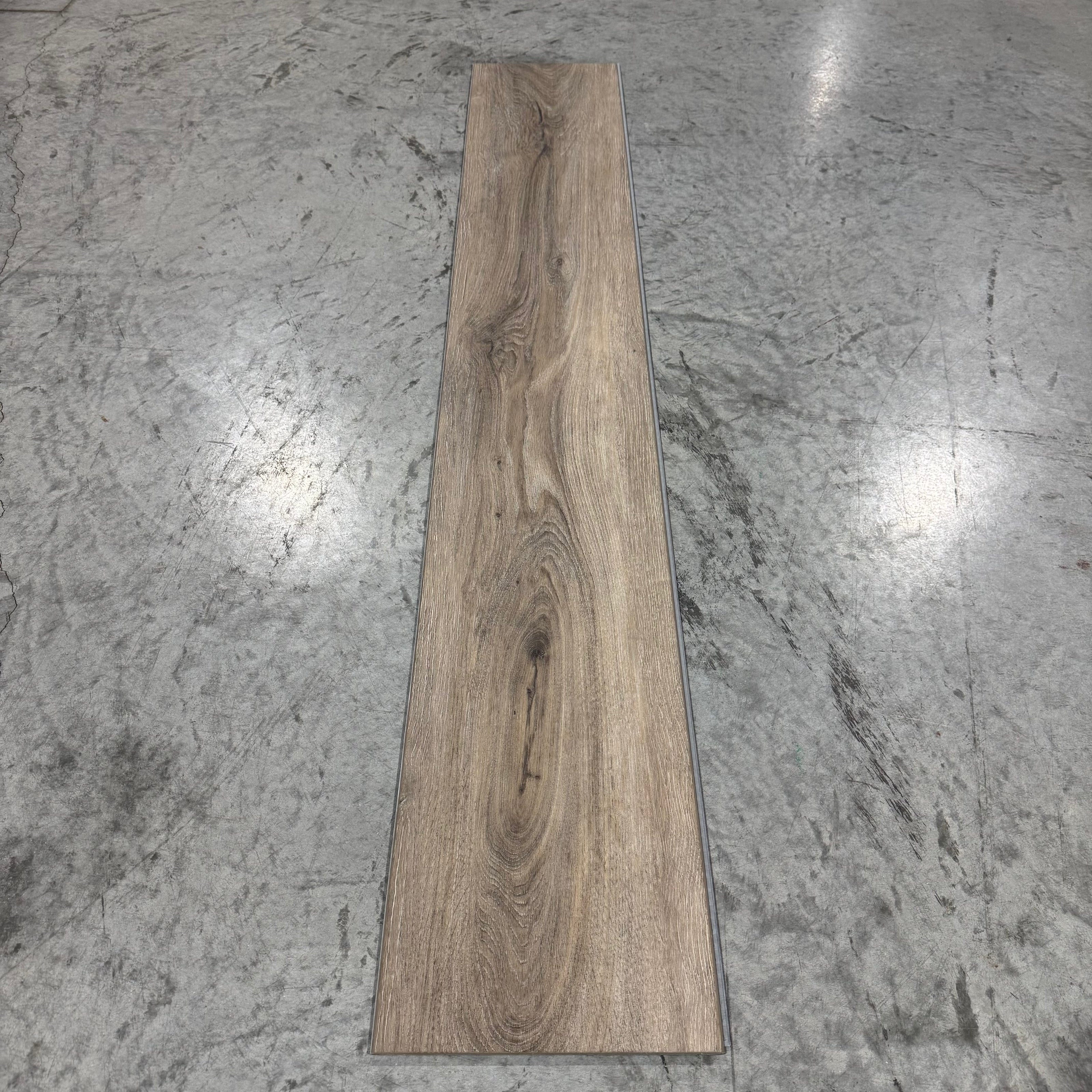 Rigid Core Flooring- Smoked Tan - 5.5 MM