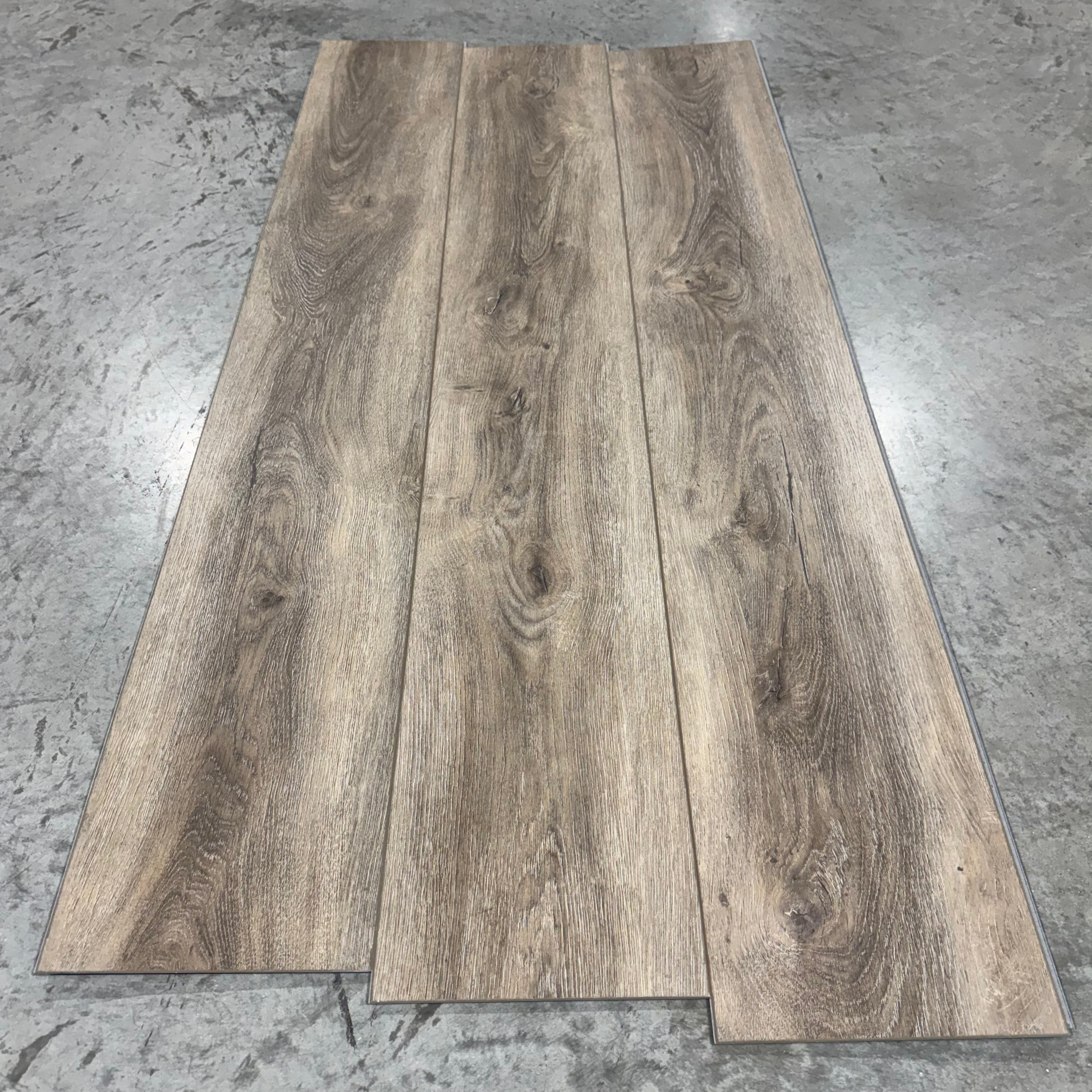Rigid Core Flooring- Smoked Tan - 5.5 MM