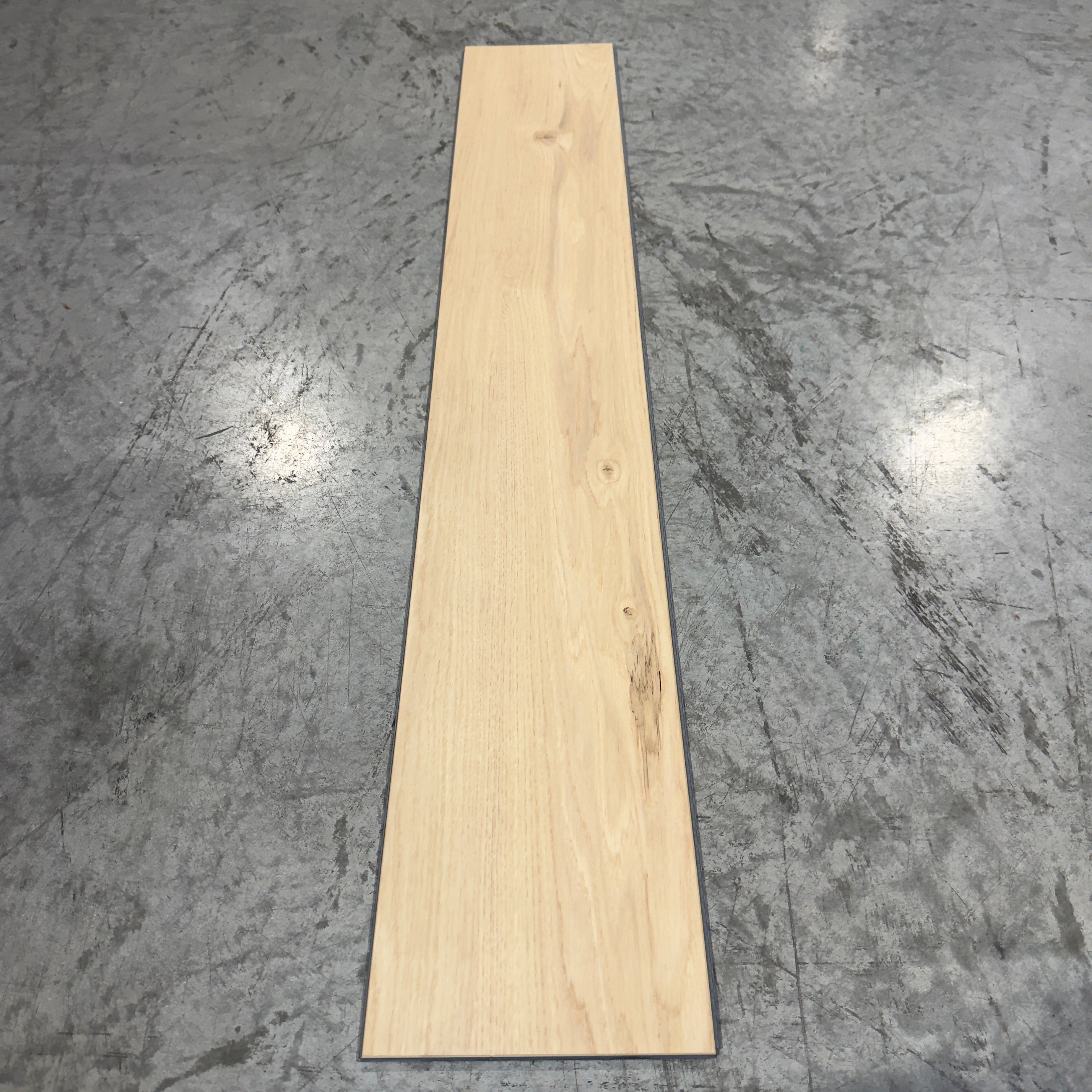 Mohawk LVP Flooring 201 - 5MM - Single plank showing full length and clean blonde finish