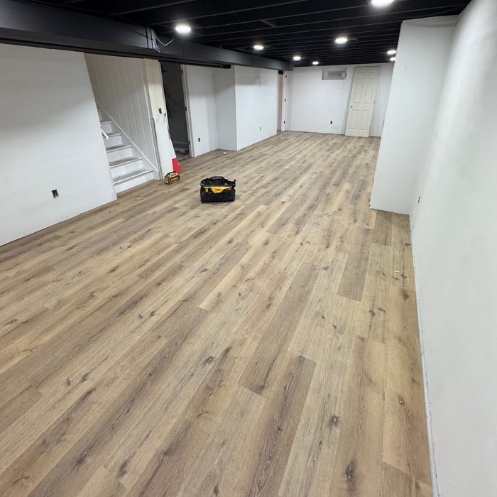 Real Floorstock customer flooring install